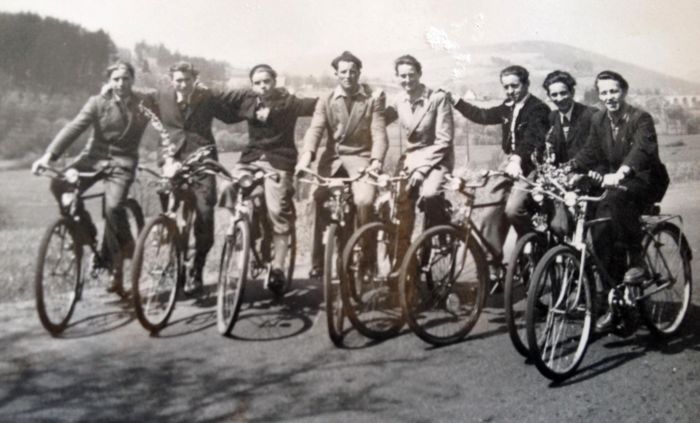 Ausflug nach Lohr am 01.05.1950 Ausflug nach Lohr am 01.05.1950