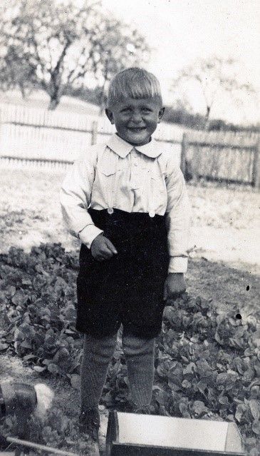 Heinz Rasch als Kind
