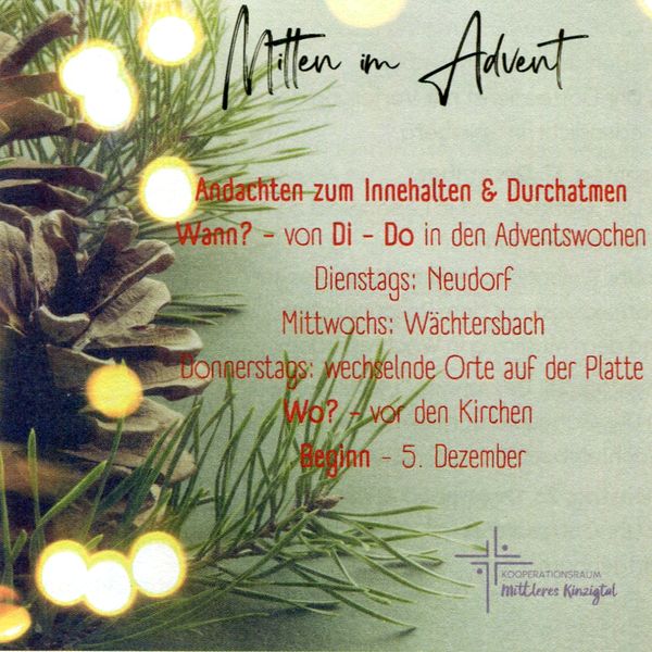 Mitten im Advent 2023