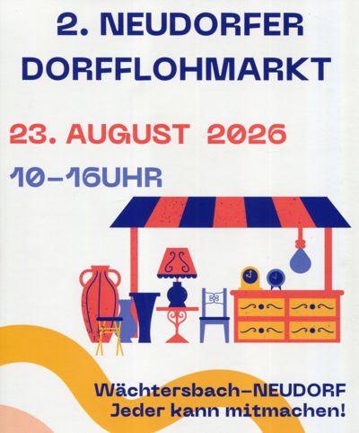 Dorfflohmarkt am 23.08.2026