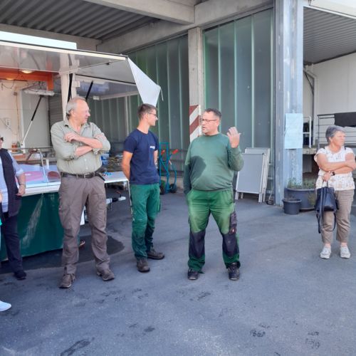 Führung durch die Gärtnerei Führung durch die Gärtnerei