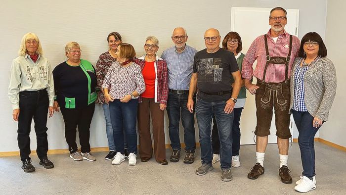 Das Team des Bürger-Café 60 plus mit Frau Schmidt-Habermann (ganz rechts)